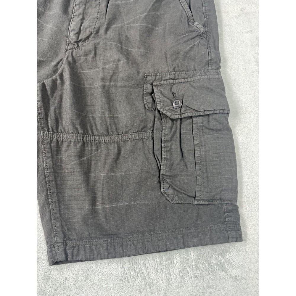 American Eagle Mens 33 Longboard Cargo Shorts Dark Grey NWT - Picture 2 of 8